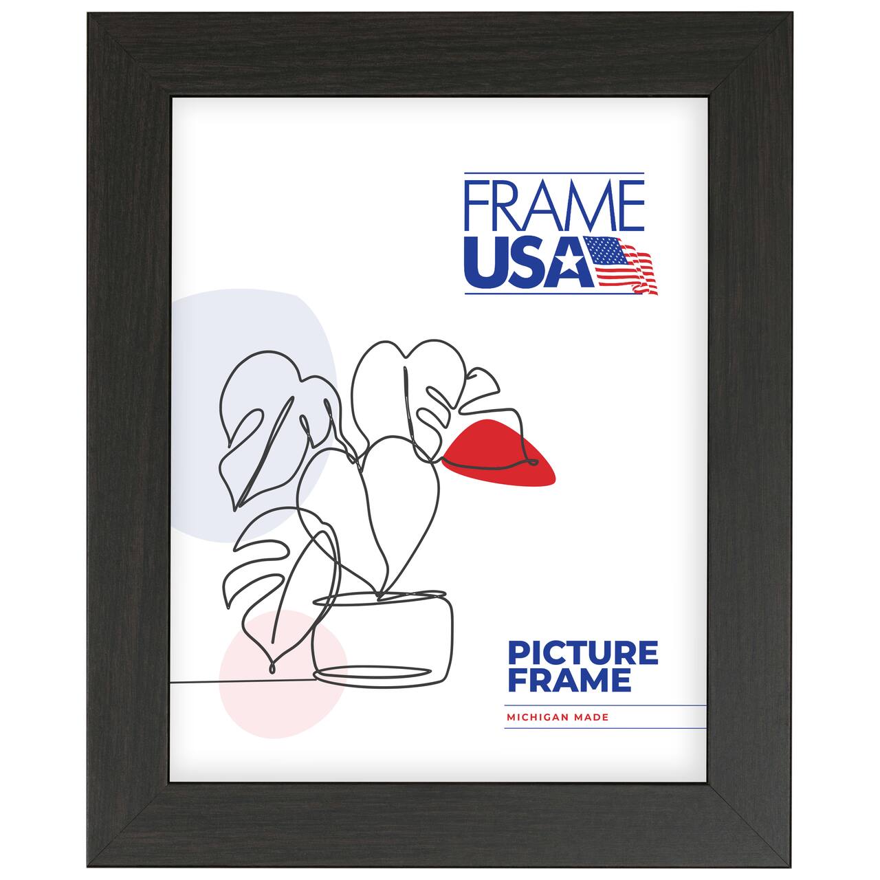 Frame USA Affordable Medium Brazilian Walnut Single Image Picture Frame